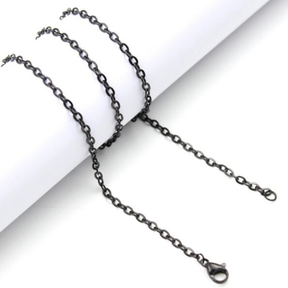 Aromatherapy Essential Oil Diffuser Necklace Black Tree of Life Stainless Steel - Picture 6 of 7